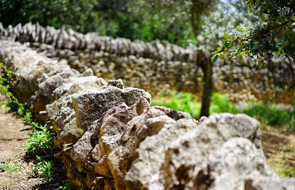 drywall, dry stone wall, wall