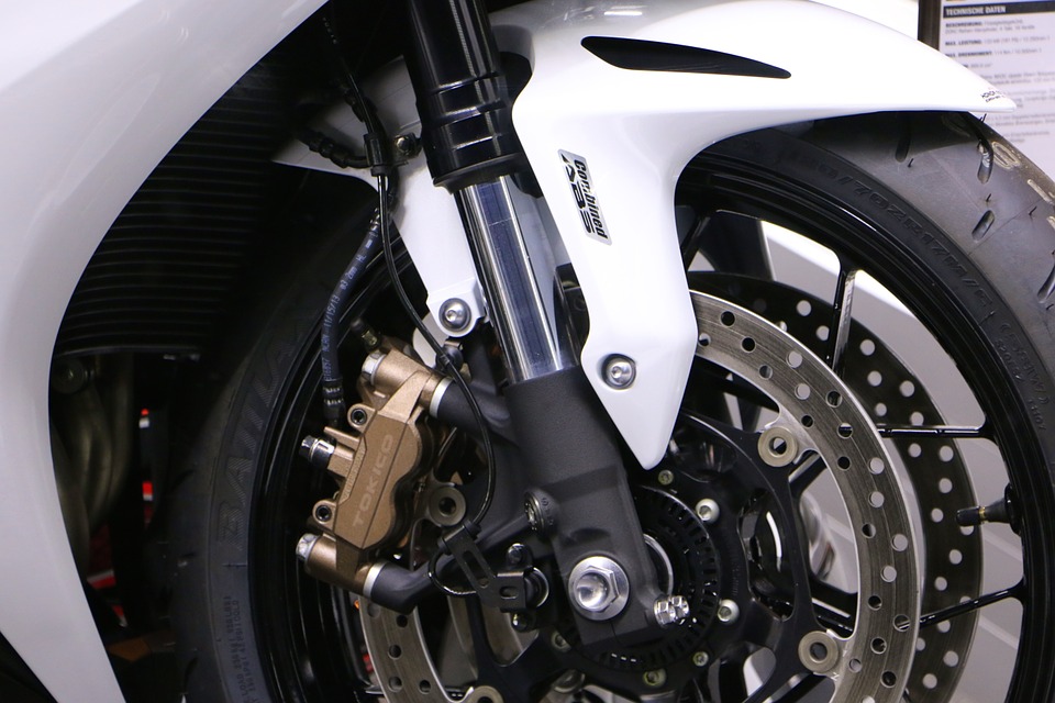 technology, motorcycle, front wheel