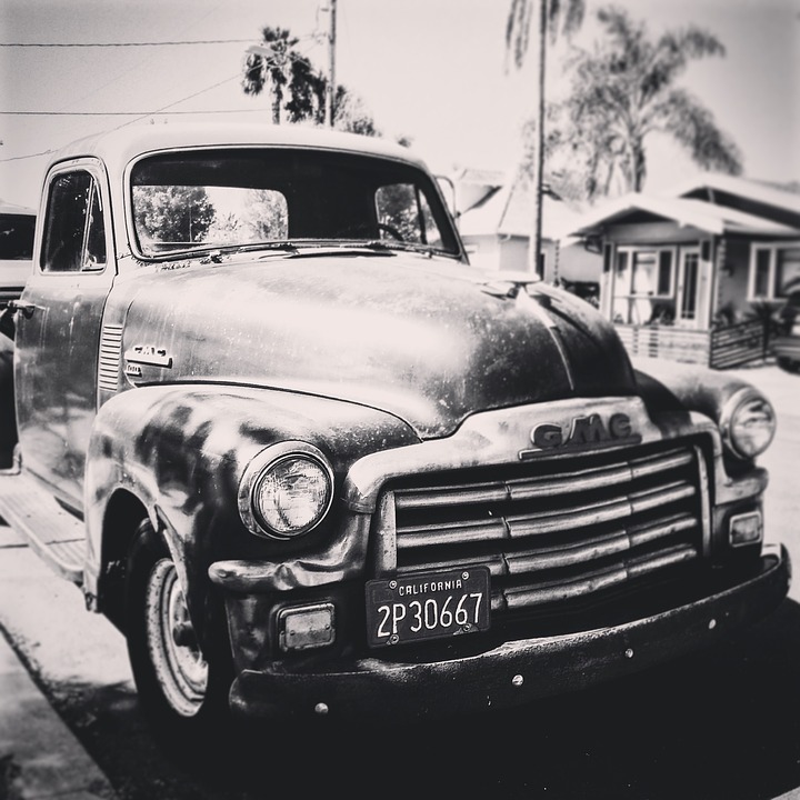 vintage car, old, vintage
