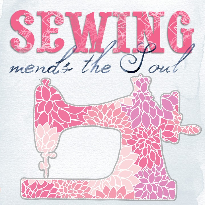 sewing, collage, art