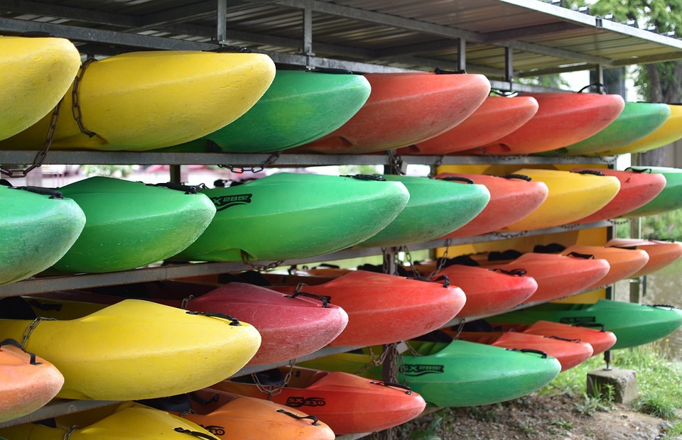 kayaks, boats, kayak storage