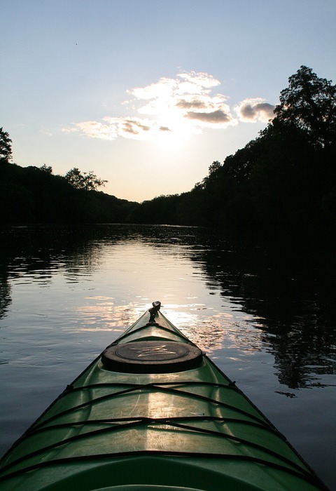 river, kayak, kayaking