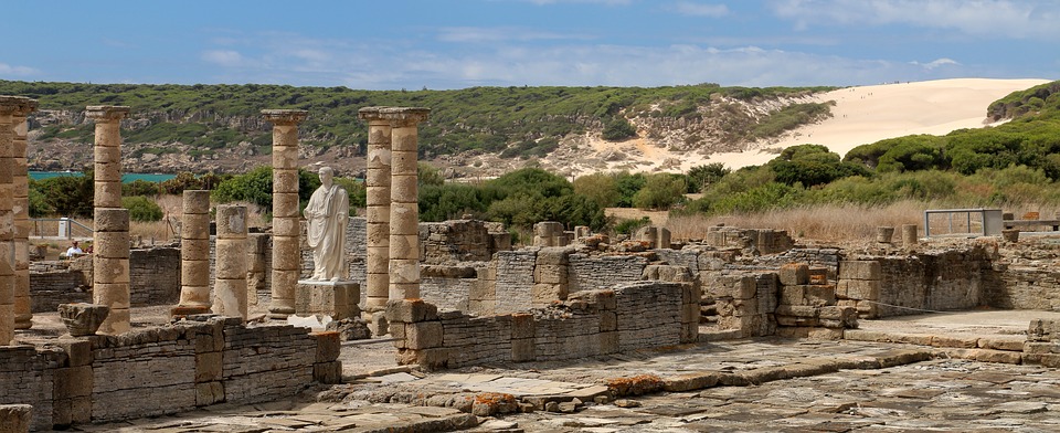 ruins, roman, monuments