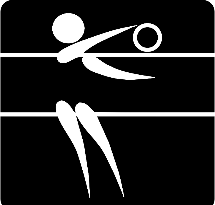 volleyball, icon, silhouette