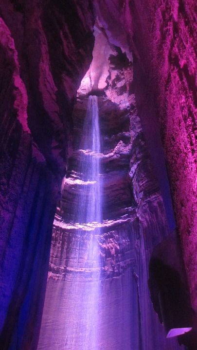 ruby falls, tennessee, tourist attraction