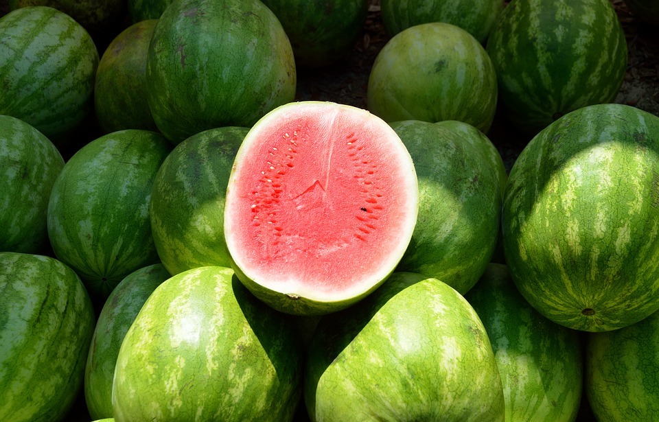 water melon, fruit, sweet