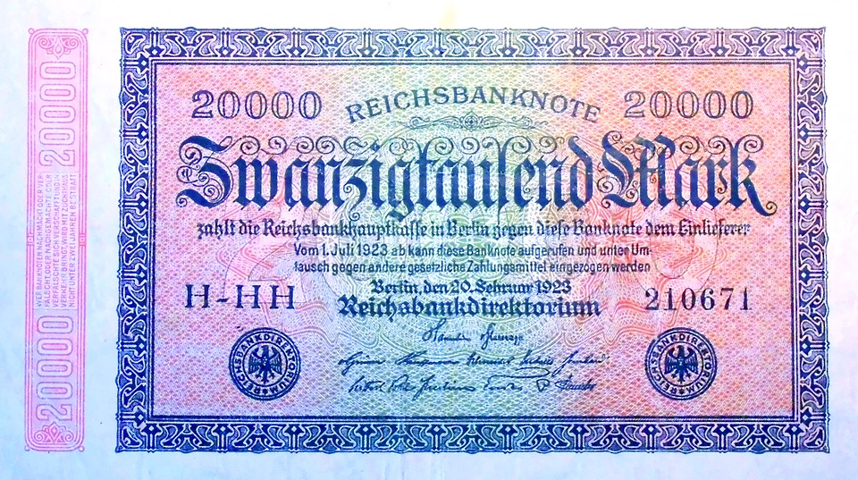inflation, money, 1923