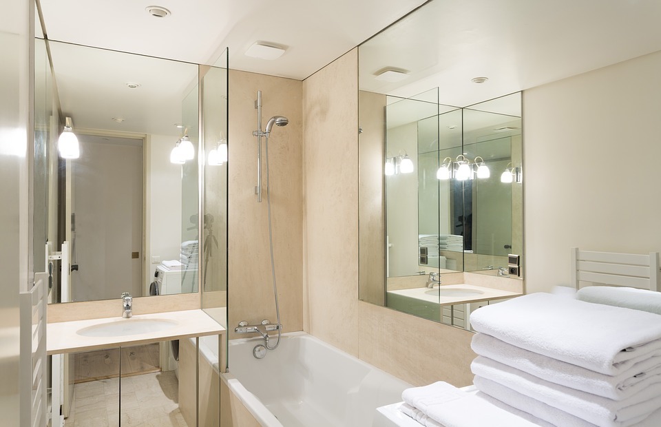 bath, mirror, real estate