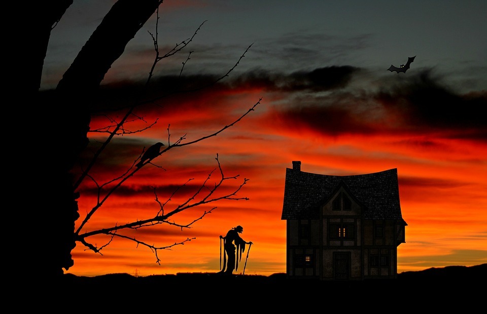 the witch, witch's house, halloween