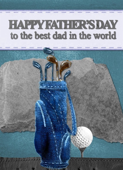 happy father's day, greeting, card