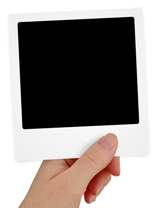 pics Hand Holding Polaroid Photo Png everypixel