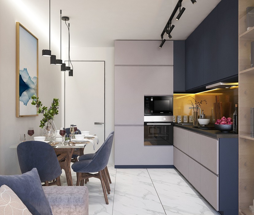 kitchen, design, interior