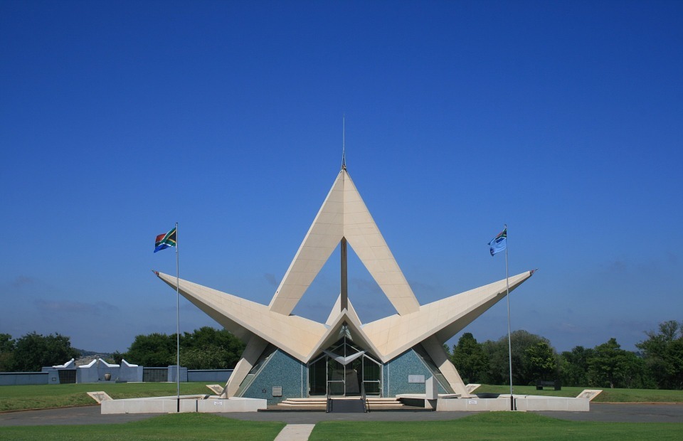 south african air force memorial, monument, star design