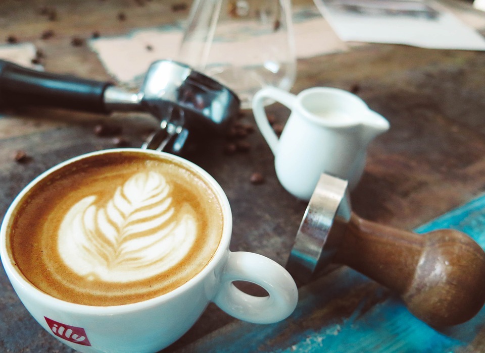 coffee, latte, art