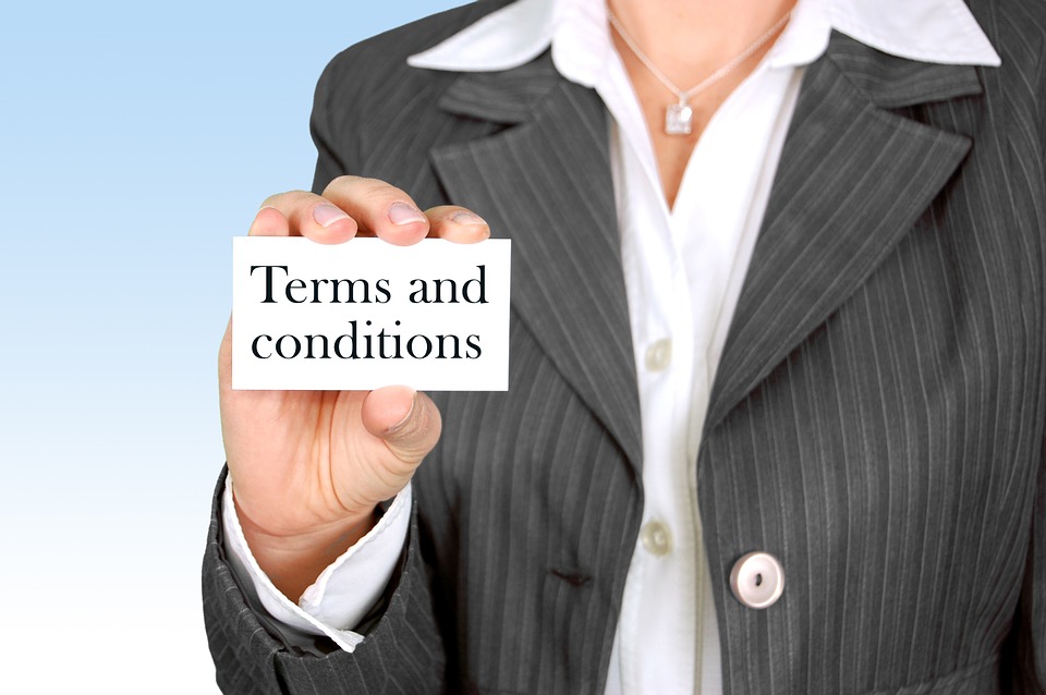 conditions, period, contractual terms and conditions