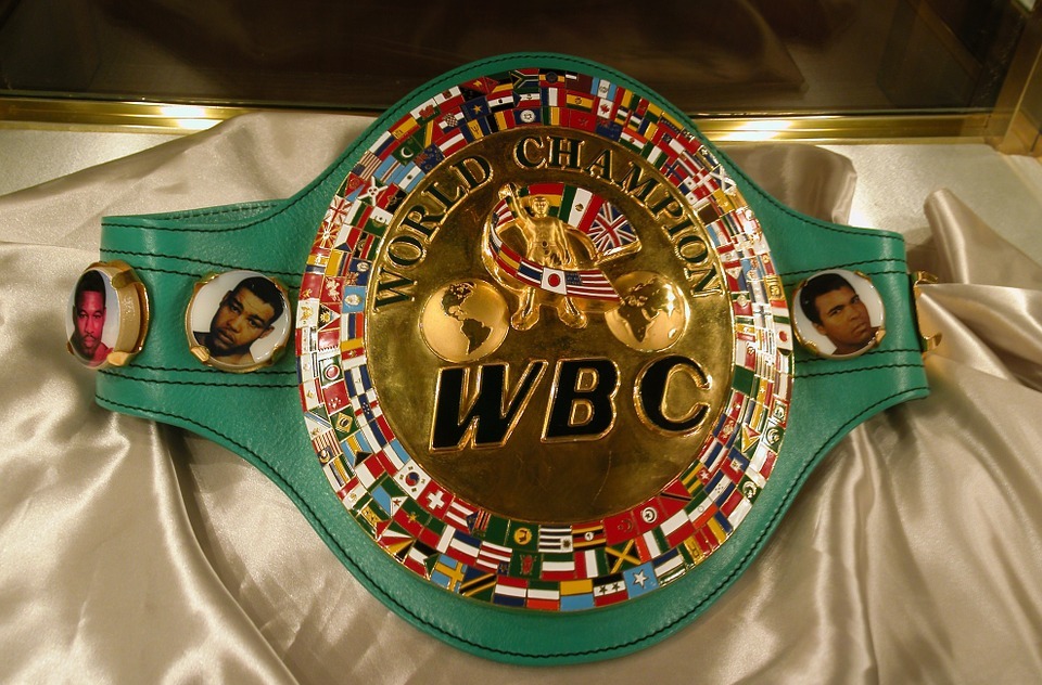 sport history, world boxing council, championship belt