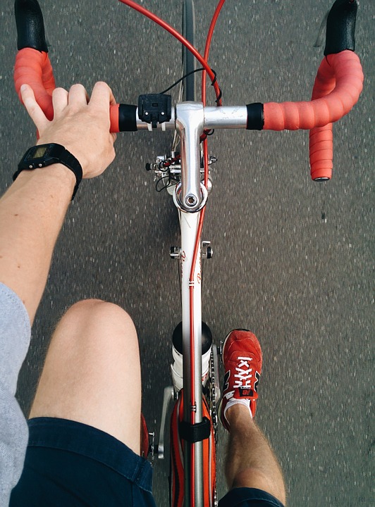 bicycle, bike, riding