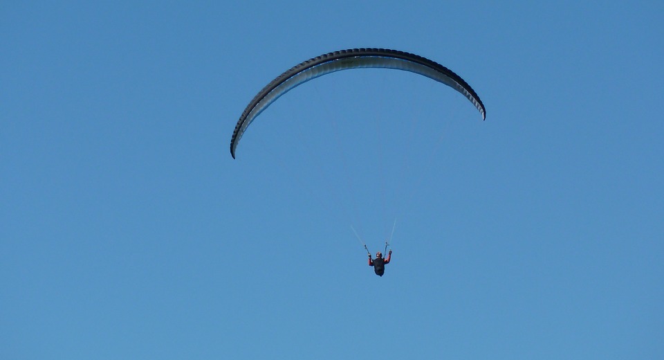 paragliding, extreme, sport