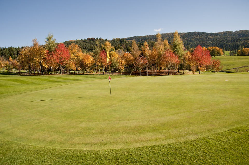 golf, autumn, south tyrol