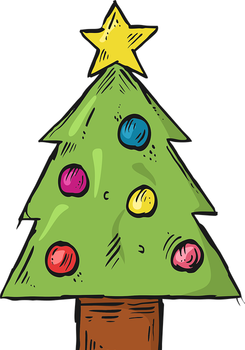 christmas tree, holiday, season
