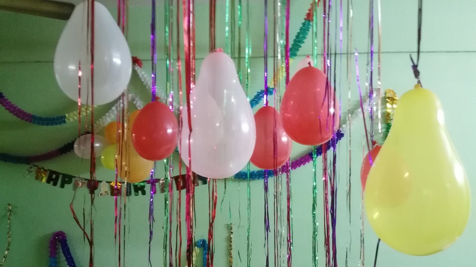 balloons, celebration, party