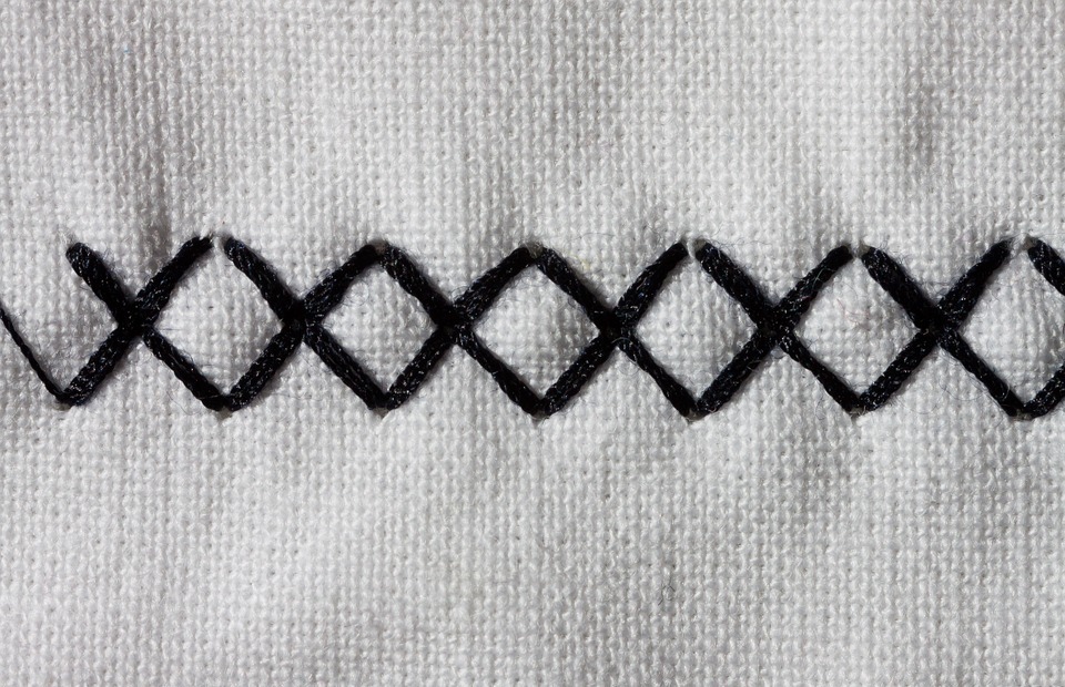 cross stitch, sewing machine, embroidery