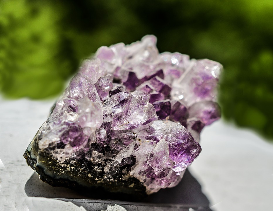 amethyst, stone, crystal