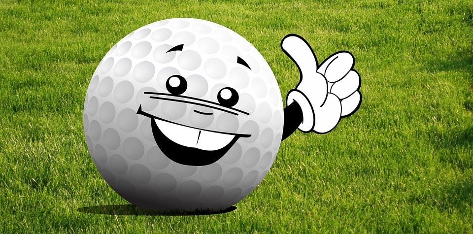 golf, mascot, pin