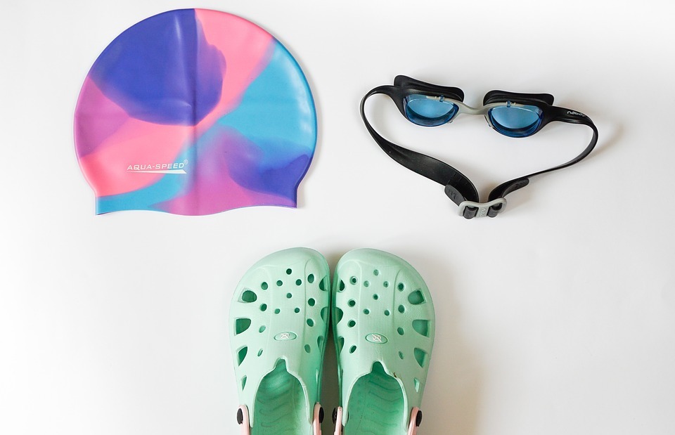 accessories, pool, swimming cap