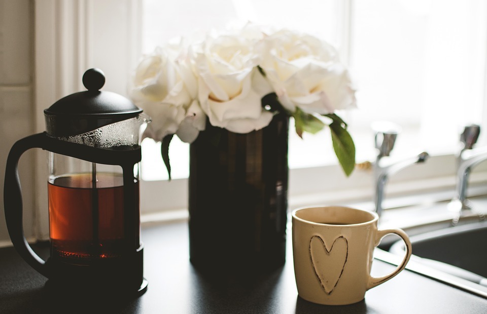 herbal, tea, morning