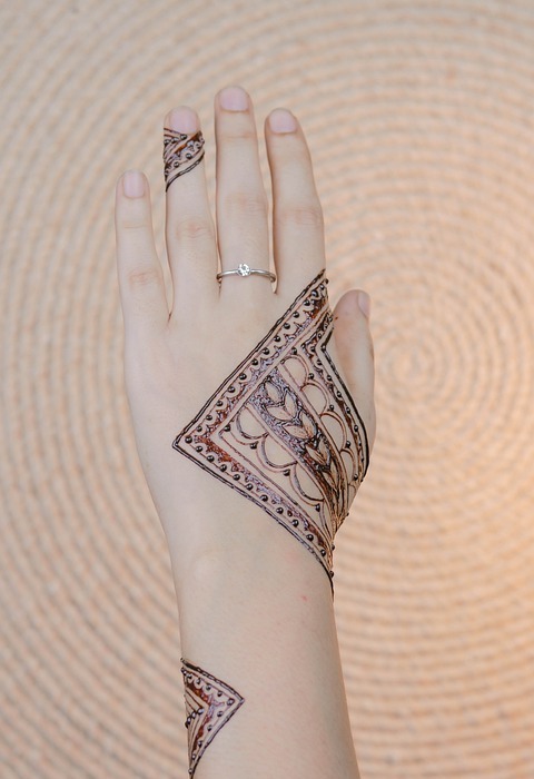 henna, hands, mehendi