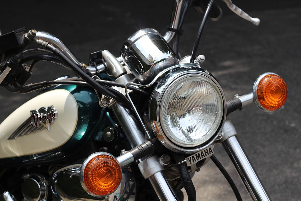 motorcycle, yamaha virago 535, custom