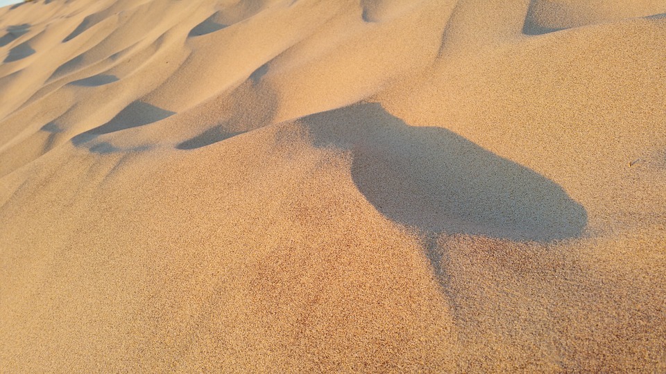 sand, beach, ocean