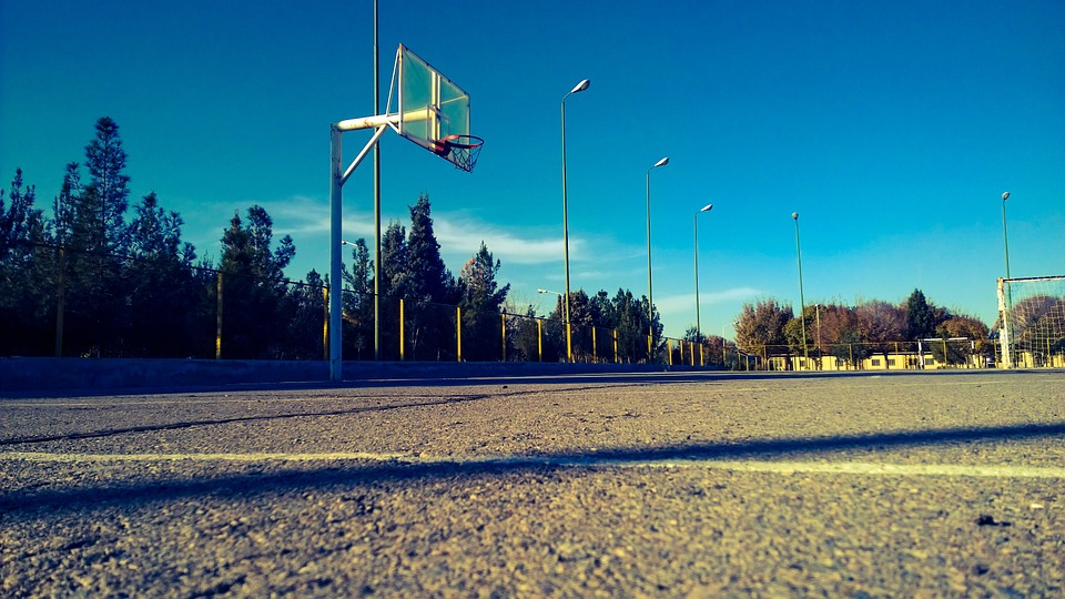 basketball, court, sport
