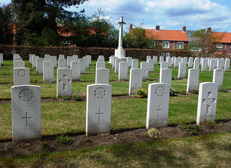 milsbeek, netherlands, war cemetery