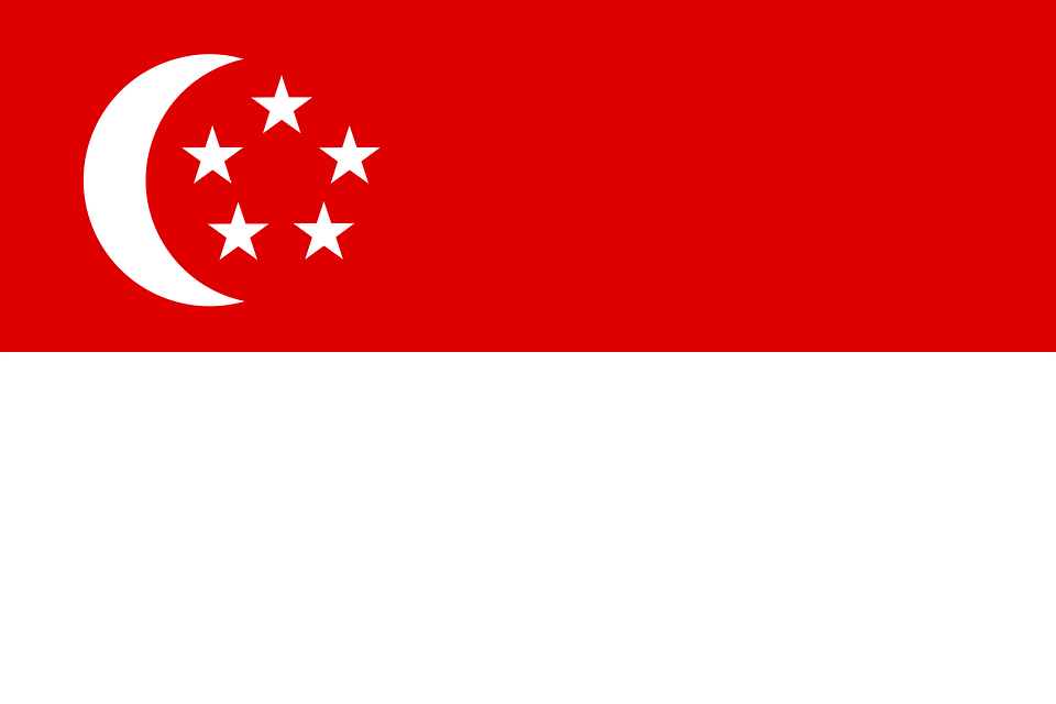 singapore, flag, asia