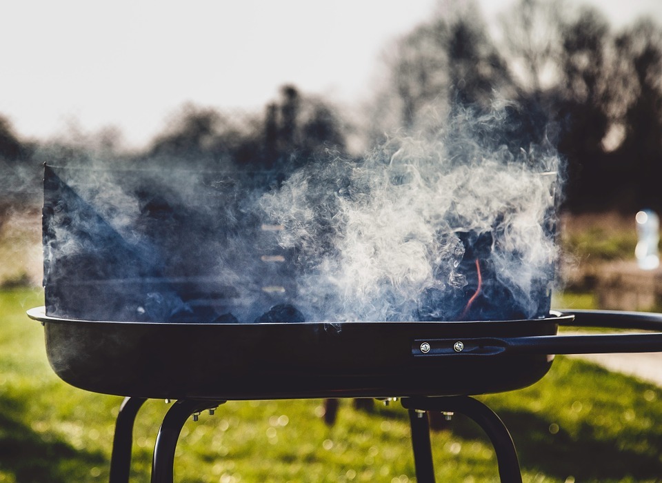 grill, smoke, barbecue