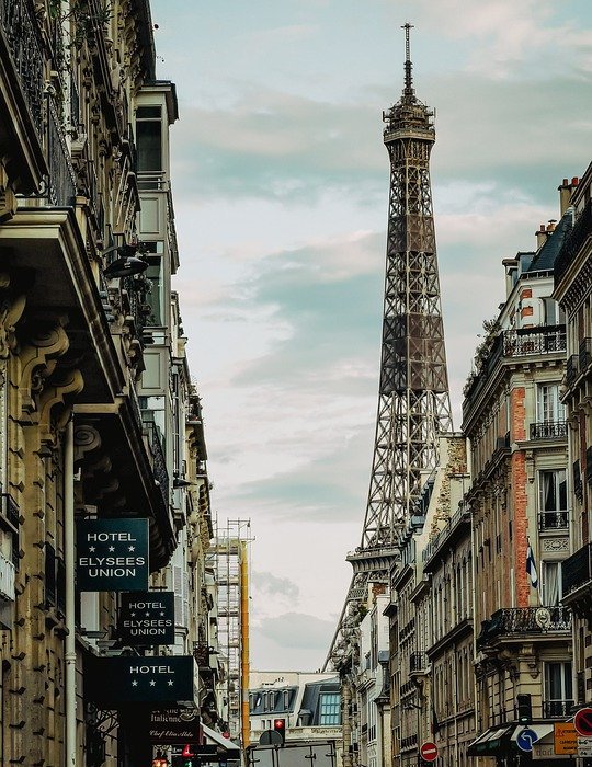tourist attraction, paris, travel