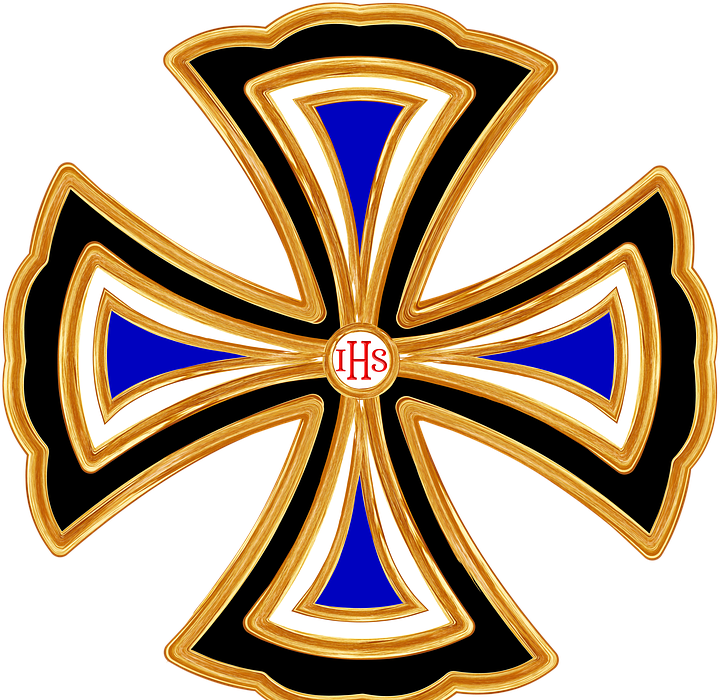 cross, decorated, christian