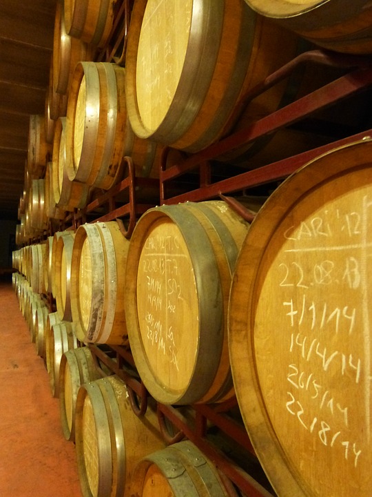 casks, ageing of wine, winery
