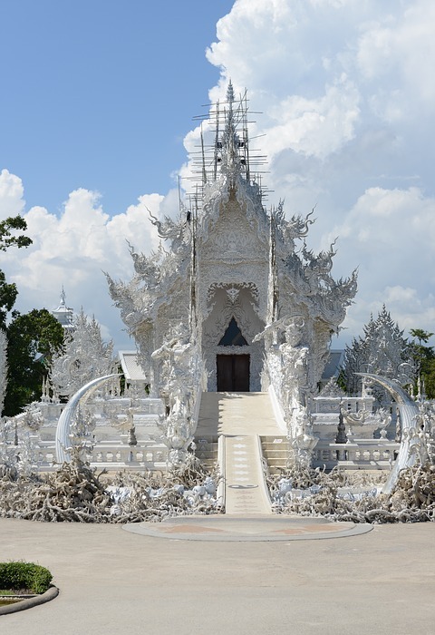 temple, thailand, chiang rai