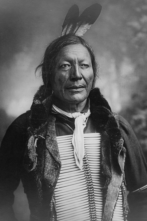 native american, man, person