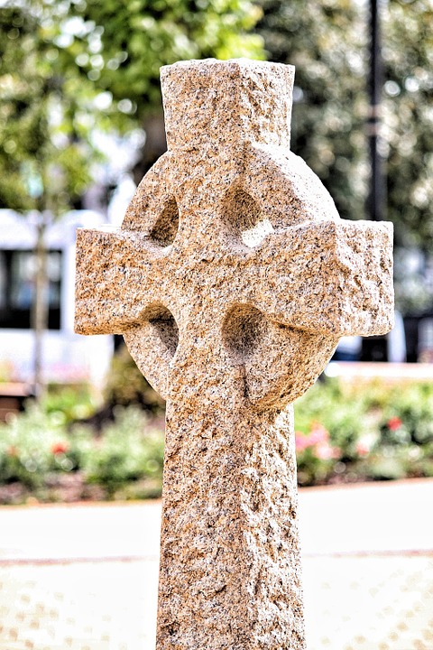cross, tombstones, christian