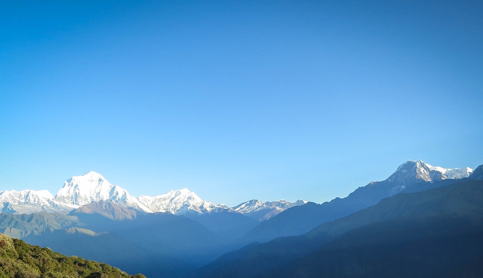 annapurna mountain range, nepal, mountains