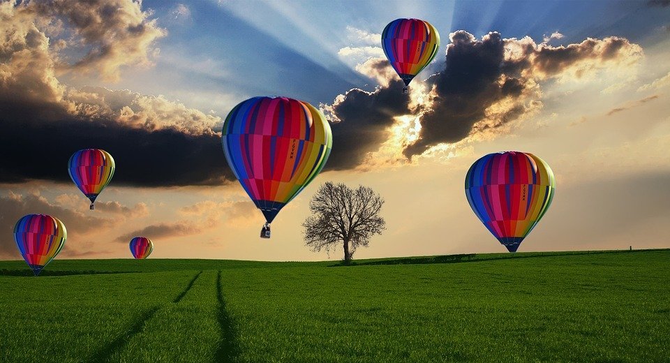 balloon, adventure, hot-air balloon