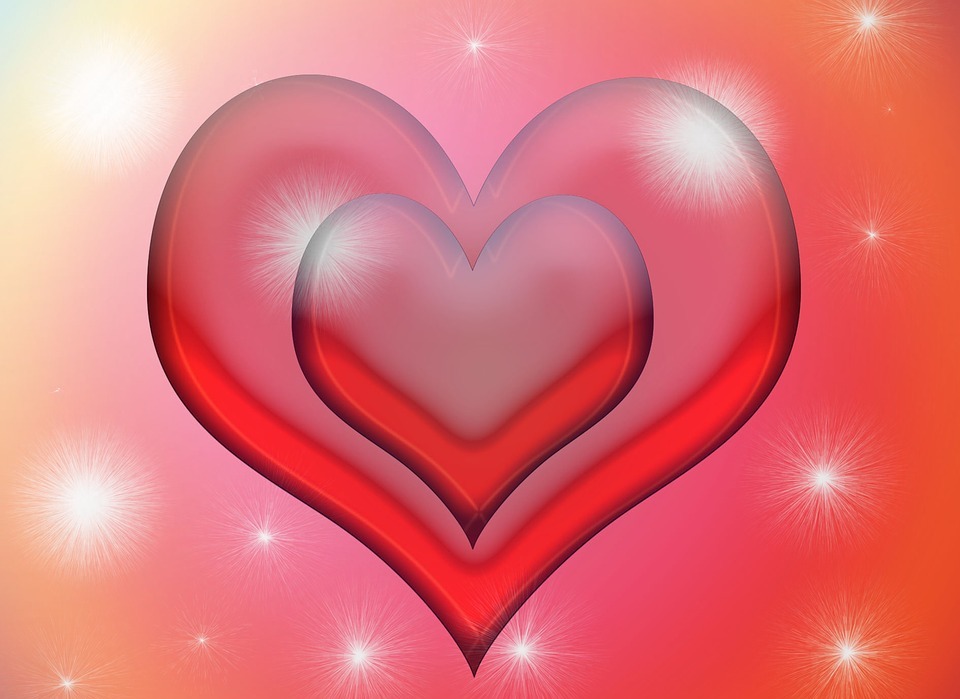 valentine, hearts, love