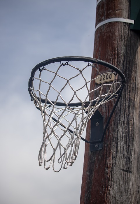 basketball, hoop, street
