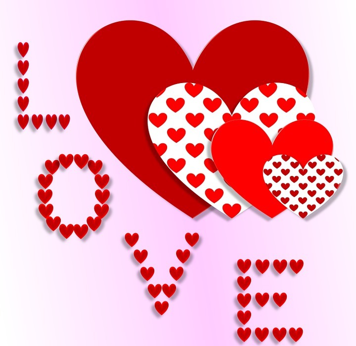valentine, heart, love