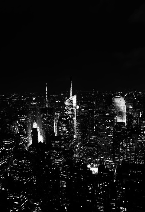 city, panorama, night