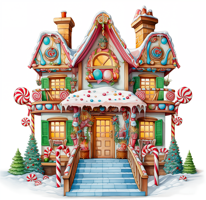 christmas, holiday, christmas cottage
